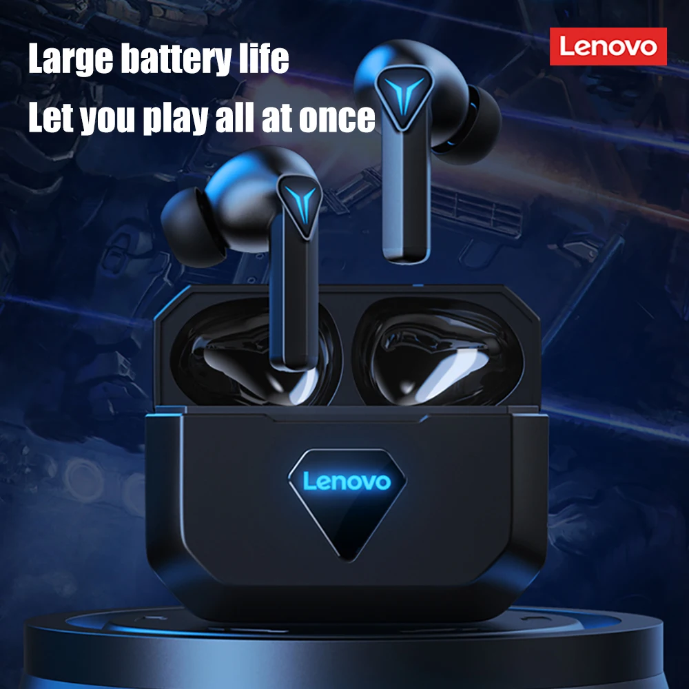 

Lenovo GM6 TWS Wireless Bluetooth Gaming Headset With Mic Sport Headphones Sweatproof Earphones HD Call Noise Cancelling Earbuds