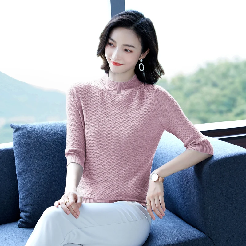 Тонкий Пуловер Женский Купить