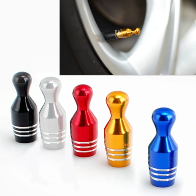 

Universal Style Car Anti-rust Motorcycle Wheel Tires Valve-Stem Caps Airtight Covers Dustproof Gag for Bike Ball Drop Shipping