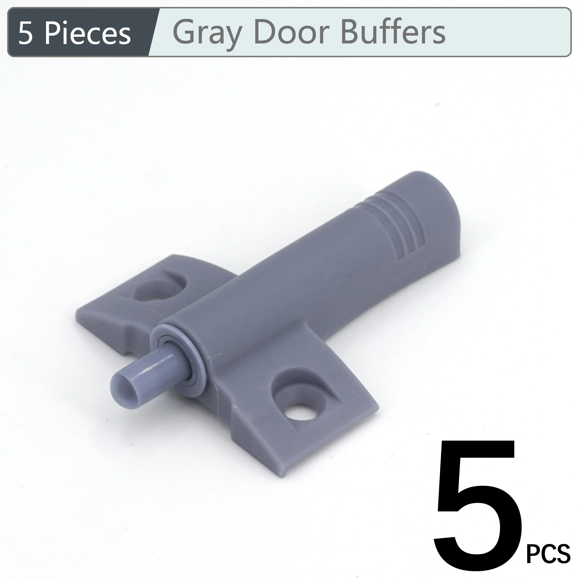 

Демпферы дверей шкафа 20/10/5 шт., серый/белый