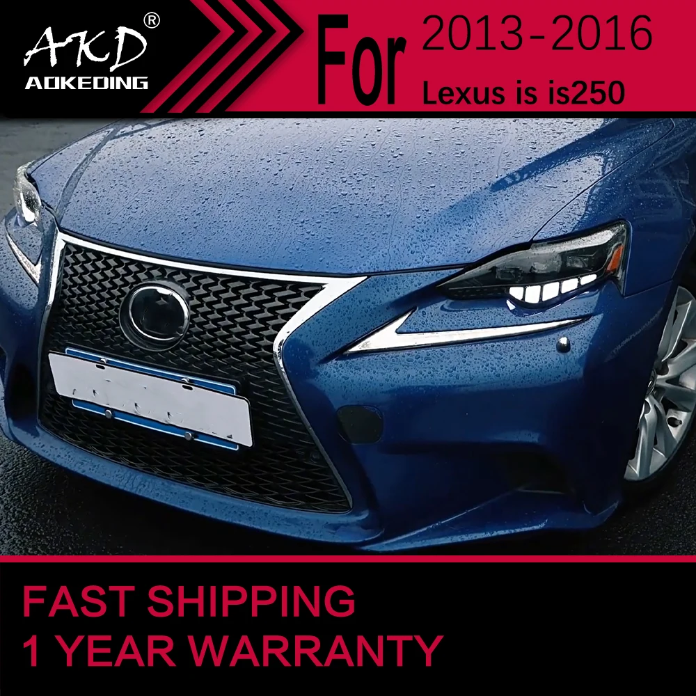 Автомобильные фары для Lexus is IS250 модель IS300 головного света 2012-2016 головная лампа