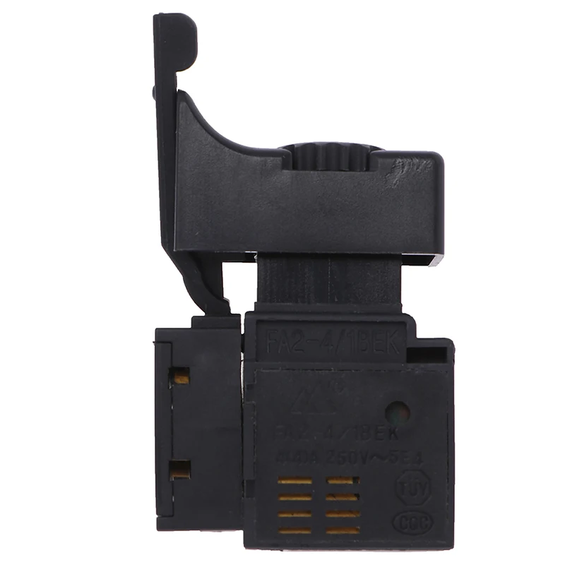 

Регулируемая черная кнопка управления скоростью электродрели 6А 250 В