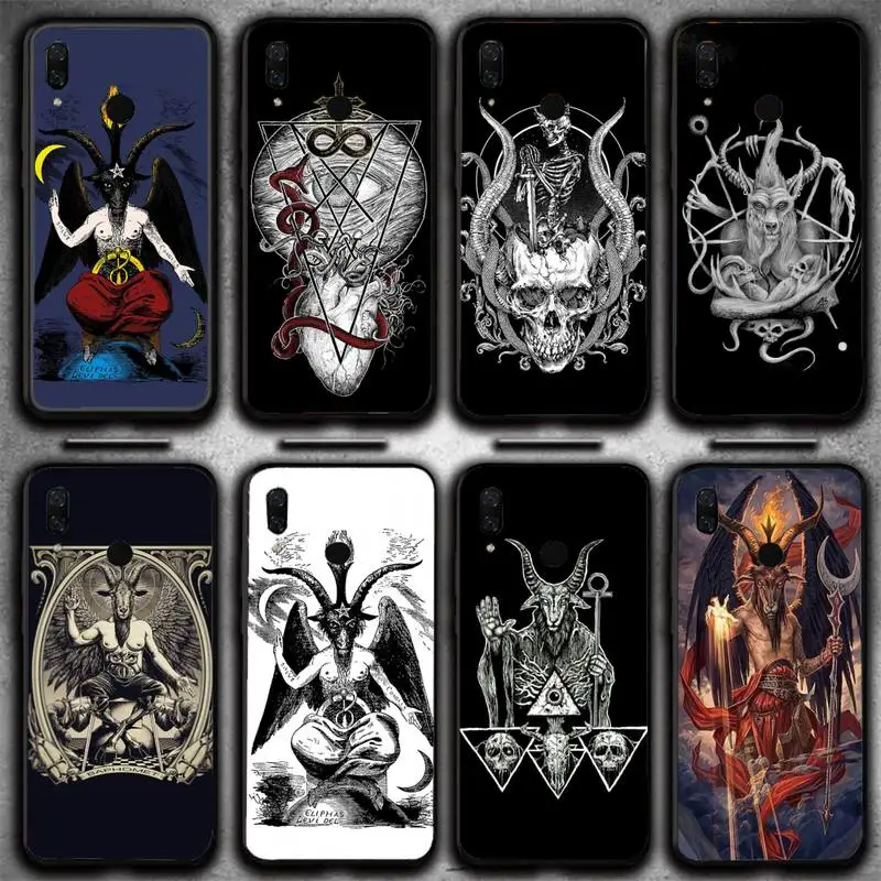 

Devil Satan Phone Case For Xiaomi Mi 11 10 A2 A2lite A1 9 9SE 8Lite 8explorer F1 Poco M3 X3 Pro Fundas Cove