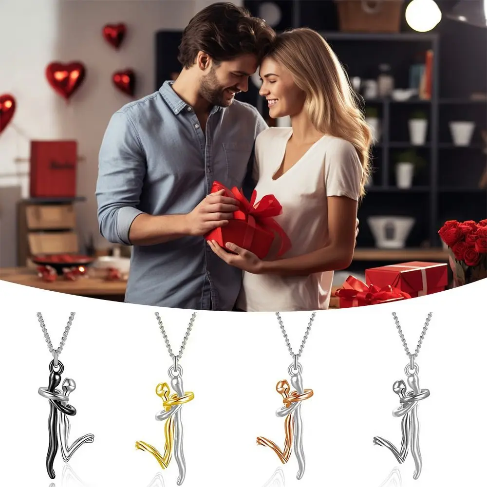 Медный кулон для обнимания пары символизирующее ювелирное изделие на годовщину