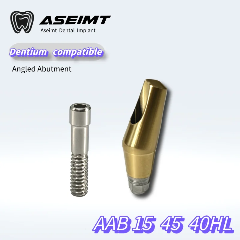 Фото Титановый угловой абатмент Dentium 15 ° /25 °   OEM ODM CAD/CAM Предварительно фрезерованные индивидуальные зубные абатменты: прямые поставки с завода, быстрая отгрузка №5