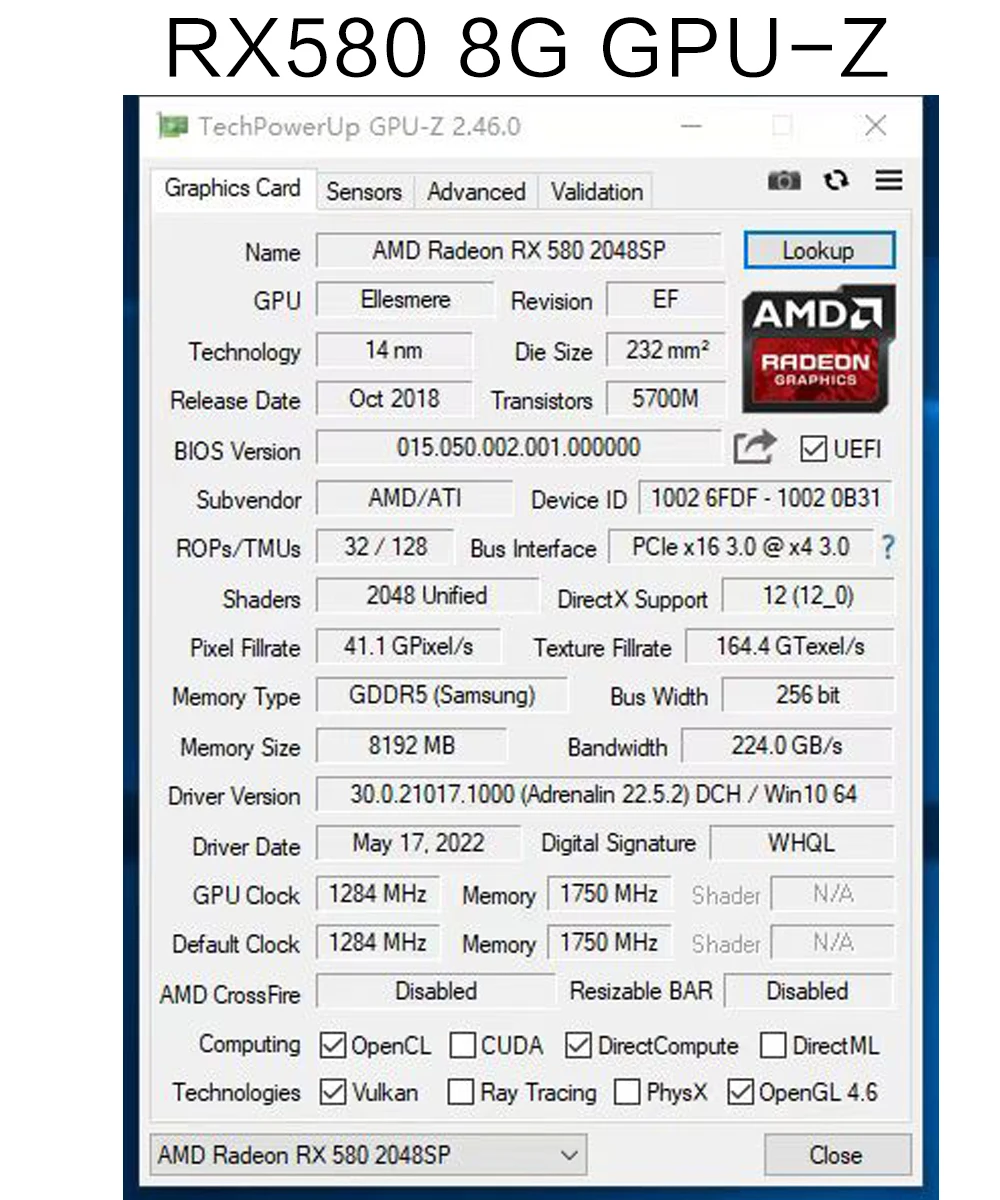 SHELI 51RISC karta graficzna RX580 8GB 256Bit 2048SP GDDR5 karty graficzne do kart serii RX 580 RX580 DisplayPort placa wideo 6 SHELI 51RISC karta graficzna RX580 8GB 256Bit 2048SP GDDR5 karty graficzne do kart serii RX 580 RX580 DisplayPort placa wideo 6