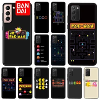 phone case for samsung s21 ultra s22 plus 5g s20 fe pacman soft galaxy s10 lite s9 s8 s7edge s10e a91 pac man cartoon back cover