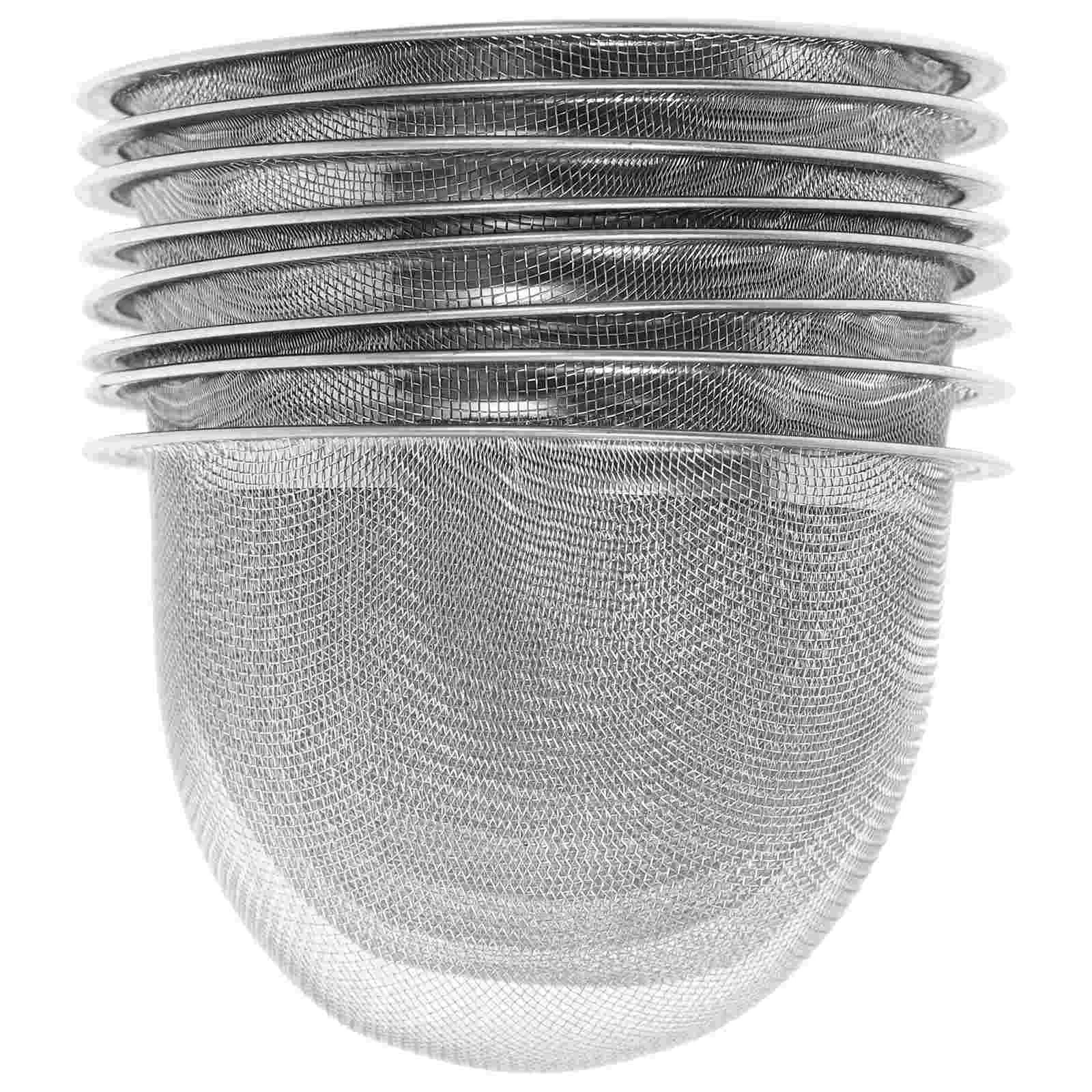 

Tea Strainer Infuser Loose Mesh Stainless Teapot Steel Leaf Filter Steeper Replacement Filters Coffee Pot Metal Insert Diffuser