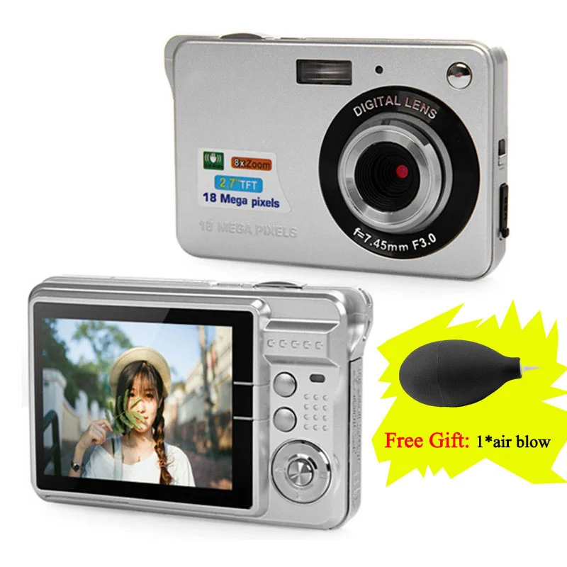 

K09 Camcorder High-Definition 18 Million Pixel Night Vision Ordinary Digital Camera Support Sd Card Anti-Shake Photography Sale