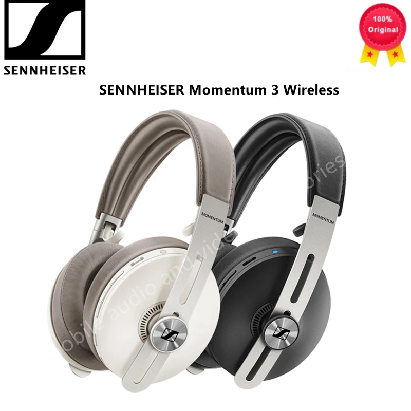 

SENNHEISER Momentum 3 Wireless Bluetooth Noise Cancelling Headphone With Alexa Auto On/Off Smart Pause Functionality Control App