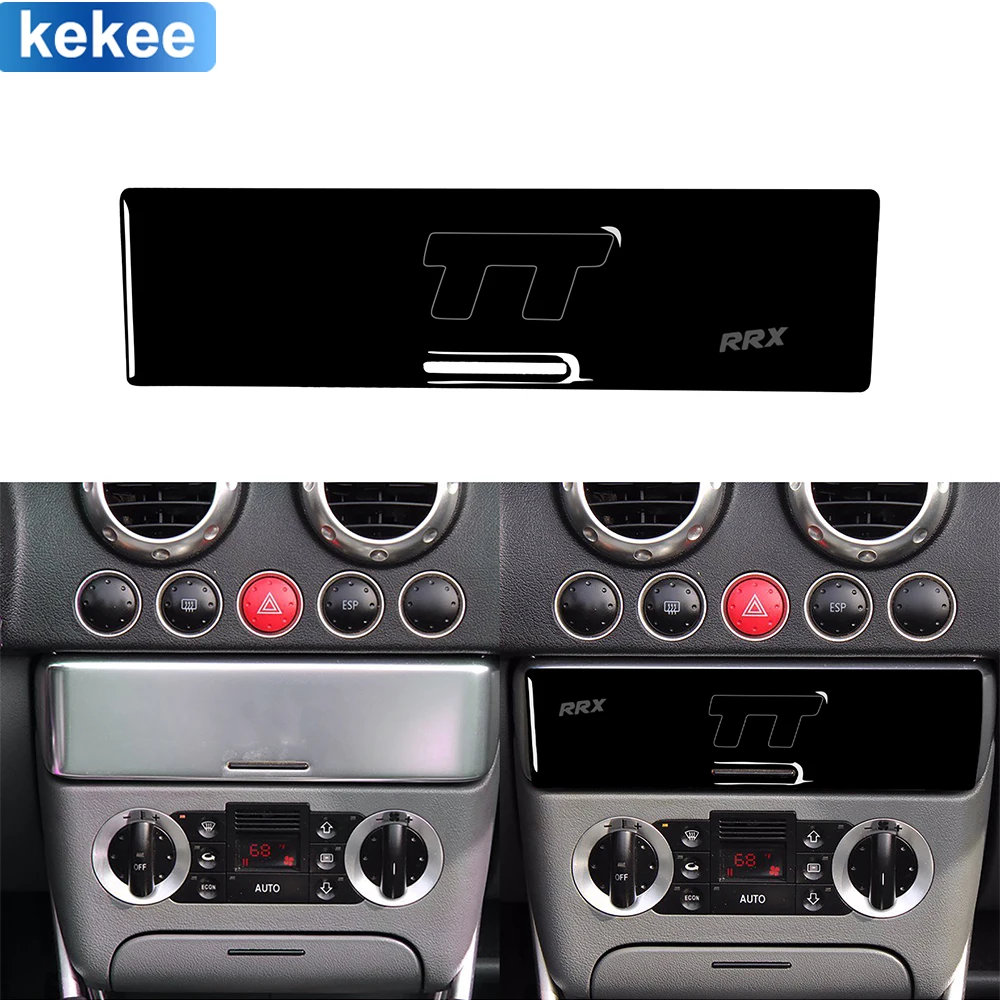 Для Audi TT 8N 2001 2002 2003 2004 2005 панель управления приборной панели CD крышка пианино