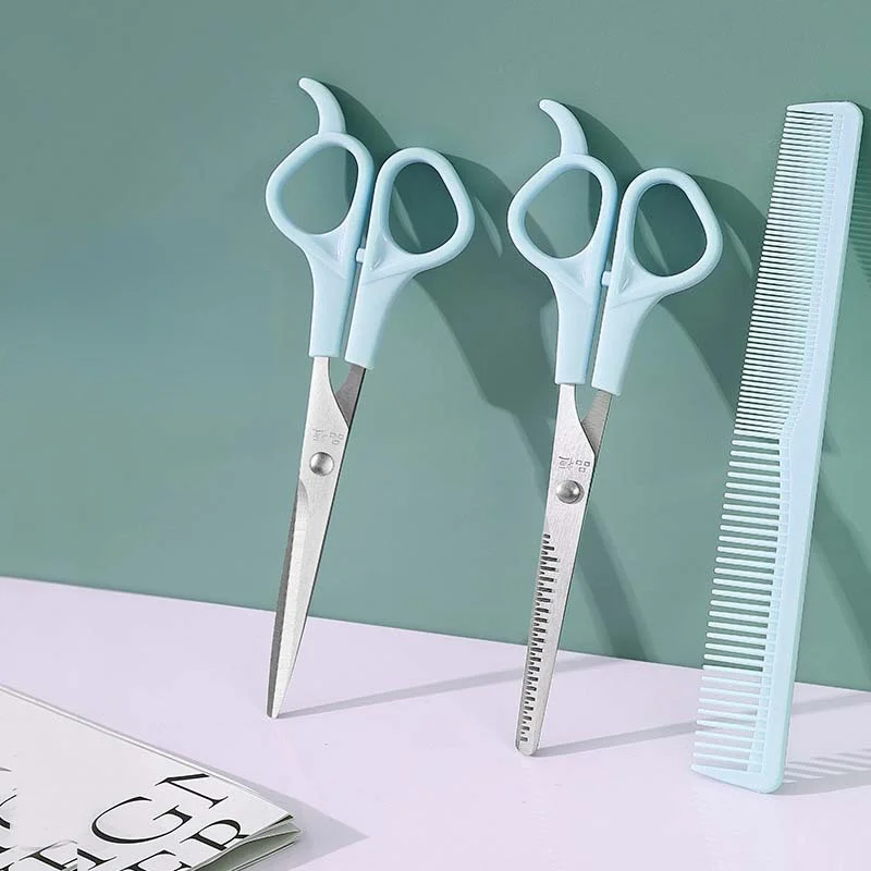 

Бытовые парикмахерские ножницы, ножницы для филировки, ножницы для стрижки волос, парикмахерские ножницы с плоскими зубьями, набор из 3 пред...