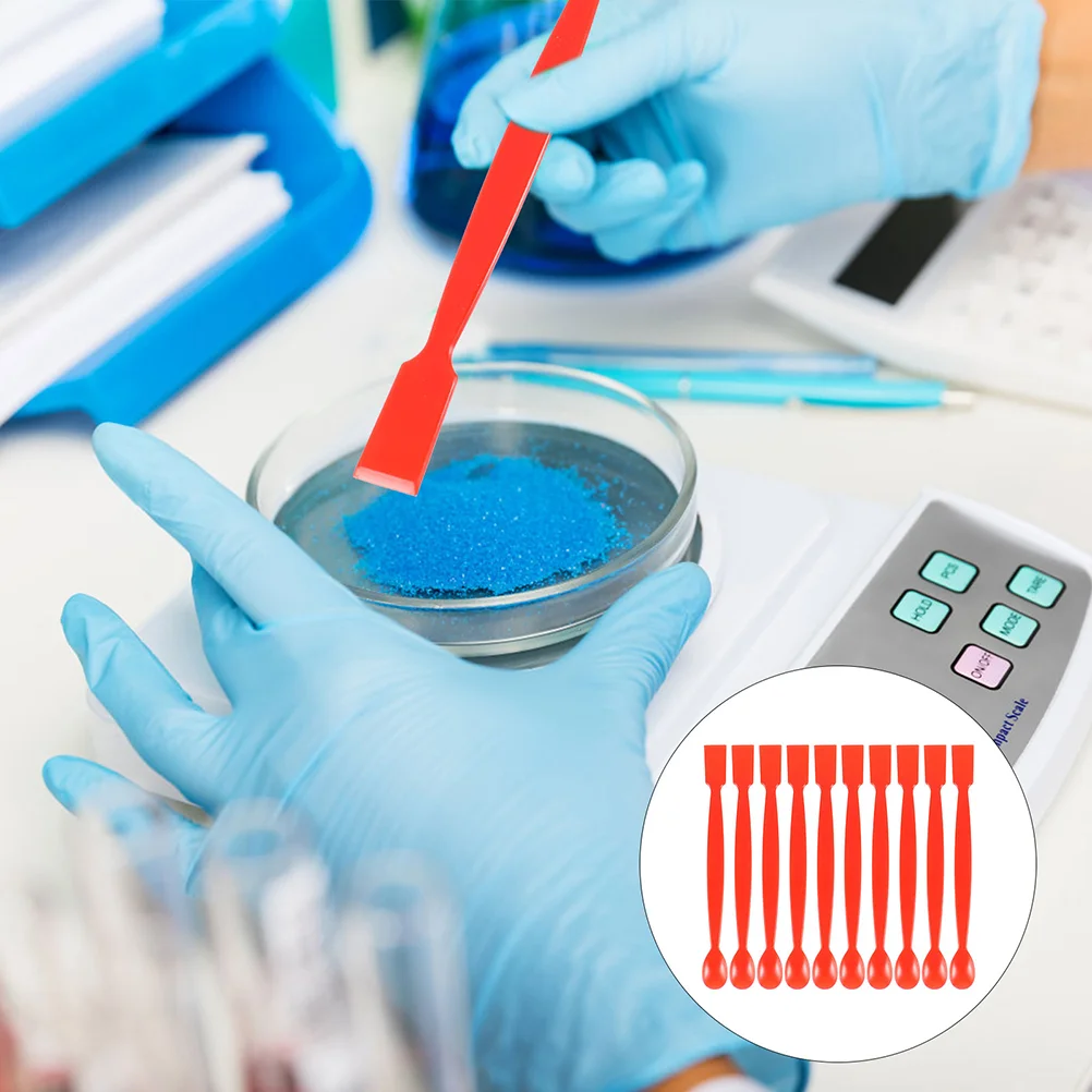 

Scoop Spoon Micro Spatulafilling Sampling Powder Tamper Spoons Ended Double Reagent Powders Herbmedicine Mini