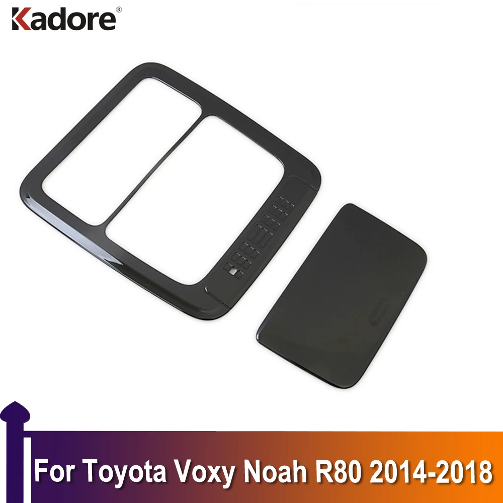 

For Toyota Voxy Noah R80 2014 2015 2016 2017 2018 Interior Reading Lamp Cover Trim Roof Read Lights Frame Decoration