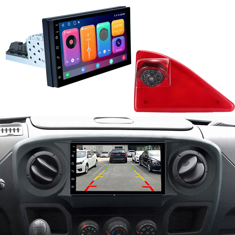 Android автомобильное радио беспроводное Carpaly Bluetooth GPS-навигация + камера