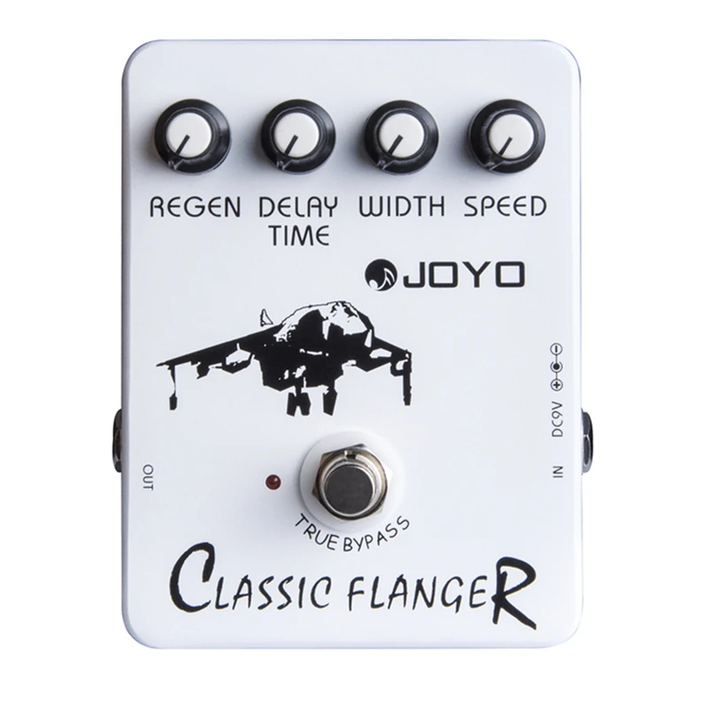 

JOYO JF-07 Classic Flanger Guitar Effect Pedal Metallic Flanger True Bypass Electric Guitar Parts & Accessories