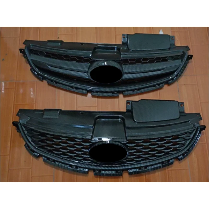 Решетка переднего бампера для Hyundai Elantra 12-18 модифицированная накладка на капот