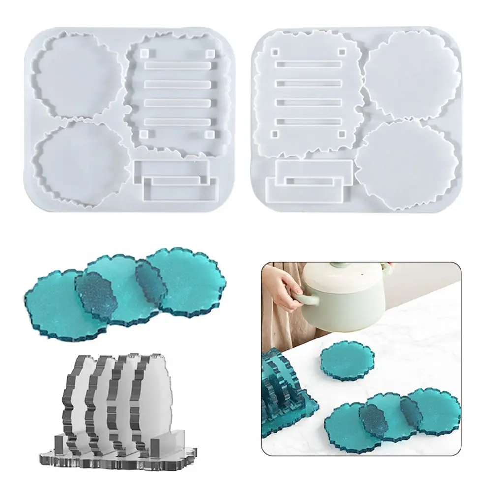 

Инструменты для изготовления, прозрачный инструмент, подставка для посуды ручной работы, форма для смолы, силиконовая форма, подставка для хранения, эпоксидная смола