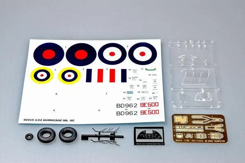 Trumpeter 1/24 02415 Hurricane Mk.II C | Игрушки и хобби