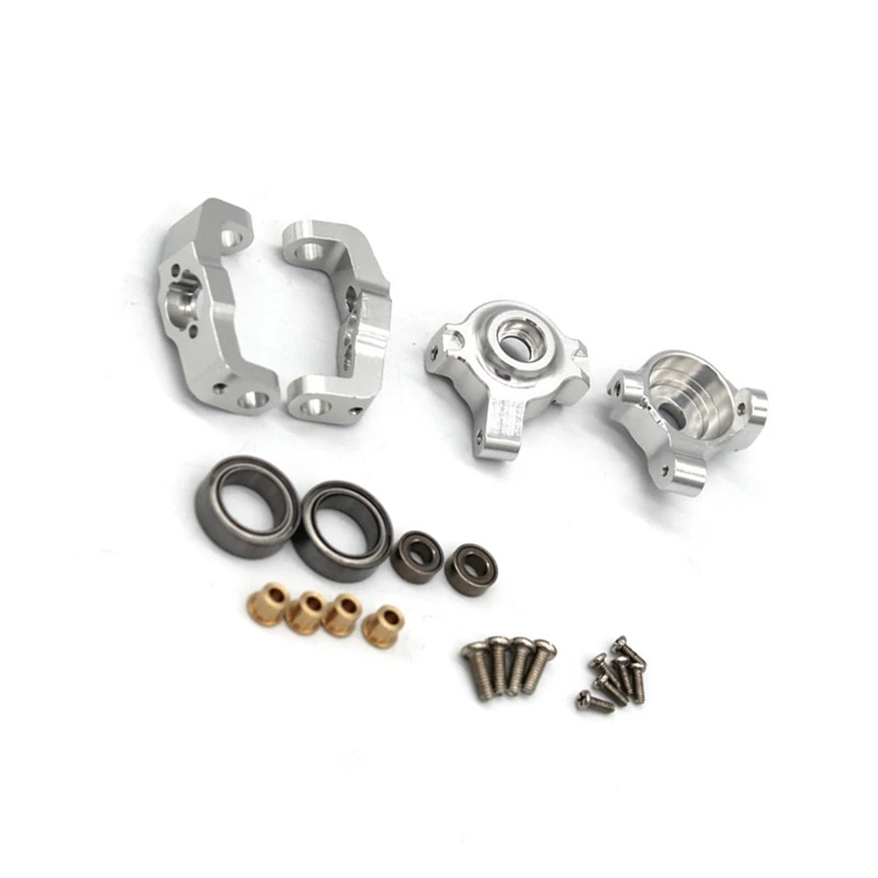 Металлический поворотный кулак и держатель C-ступицы для 1/18 FMS EAZYRC Rochobby FJ Cruiser Patriot