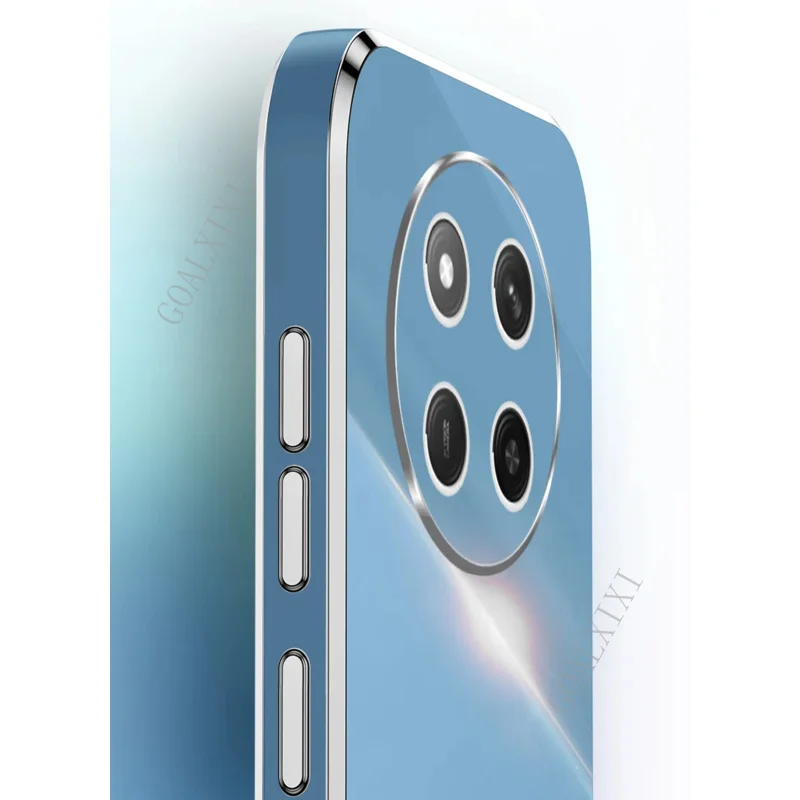 Для Huawei Honor X60 5G pro чехол 6d силиконовый бампер ТПУ мягкая задняя крышка матовый для