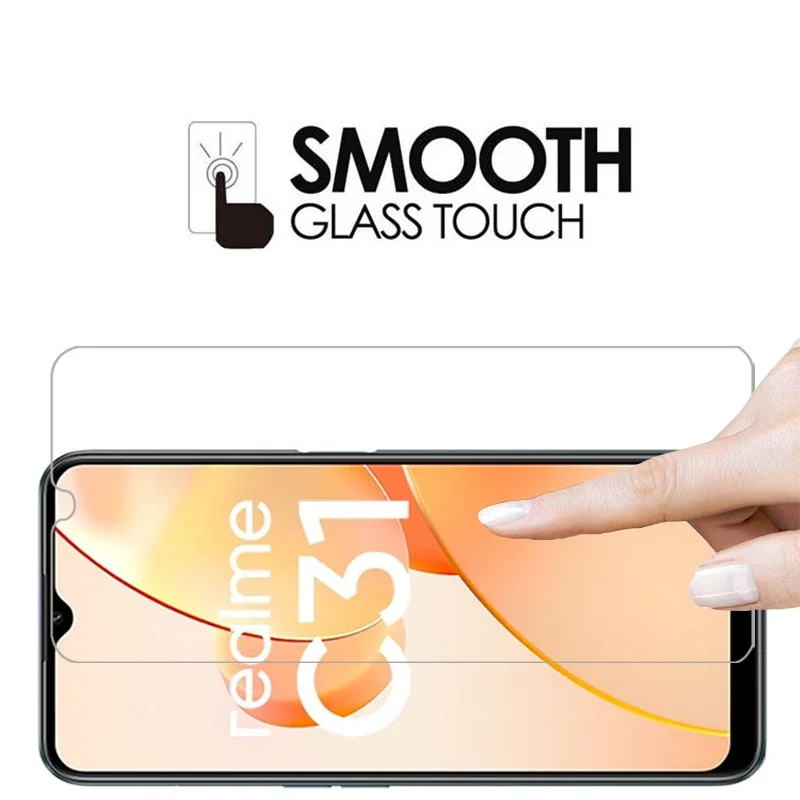 Чехол из закаленного стекла для Realme C31 чехол на realmec31 Realmi c 31 31c realmic31 телефона reame