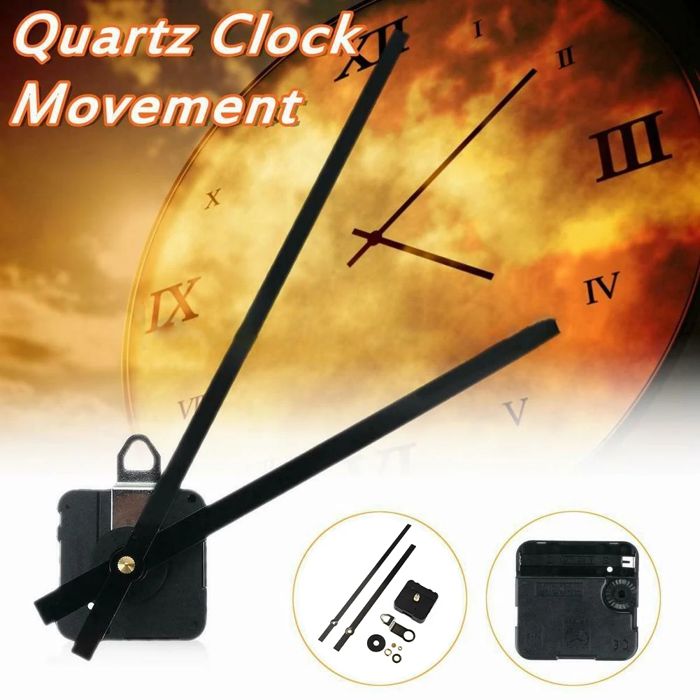 

High Quality Quartz Wall Clock Silent Wall Clock With Needles 1 Set Clock Mechanism Parts DIY High Torque Hanging