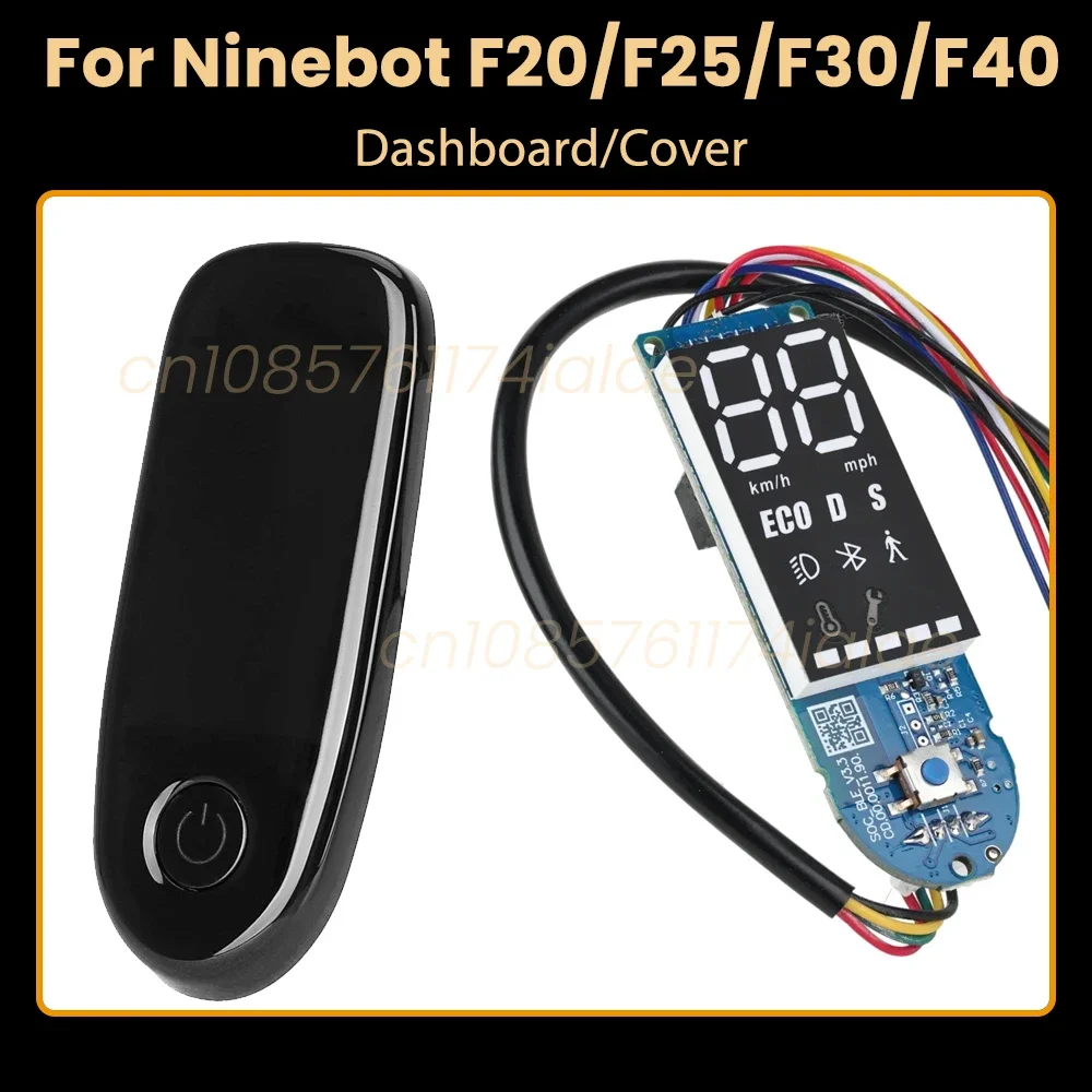 Фото Дисплей приборной панели для Ninebot F40 F30 F25 F20 скейтборд электрический скутер скорость монтажная плата запасные части №1