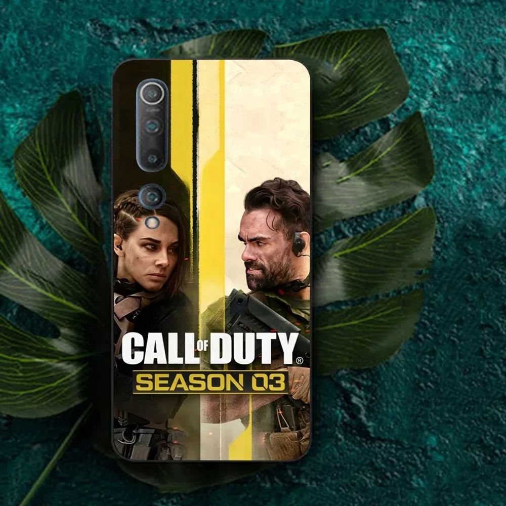 Чехол для телефона Call Of Duty Redmi Note 4 X 5 A 6 7 8 Pro T 9 9S 10 11 11S 11Epro PocoM3pro