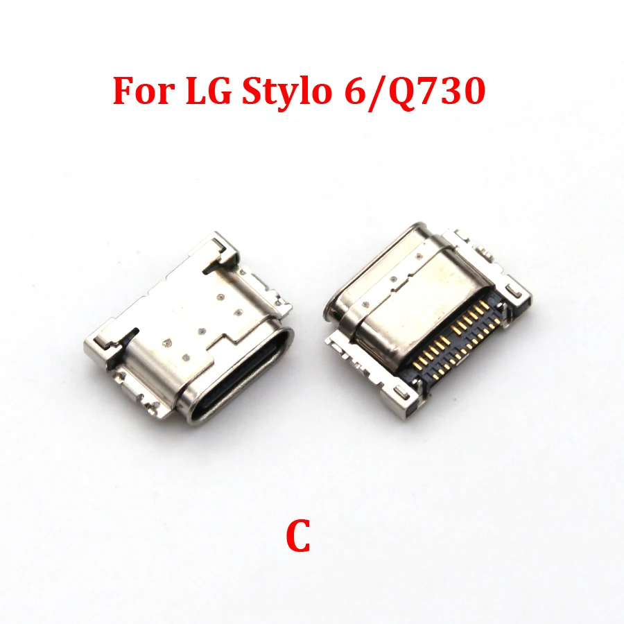 5 шт. USB-разъем для зарядки док-станция LG Q Stylus Stylo 4 Q710 Q720 6 Q730 Q740 вилка зарядного