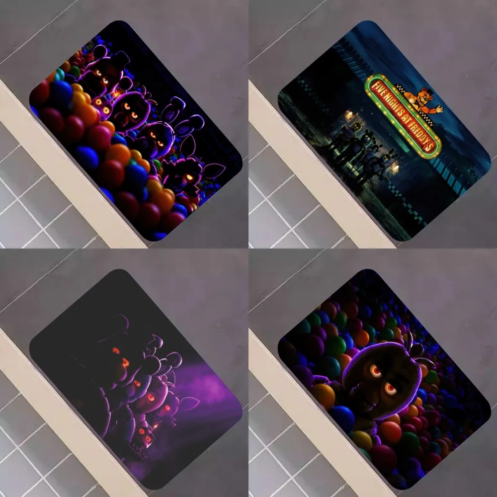 Новинка-F-FNAF-коврик для пола из фильма нескользящий ковер ручной работы кухни и