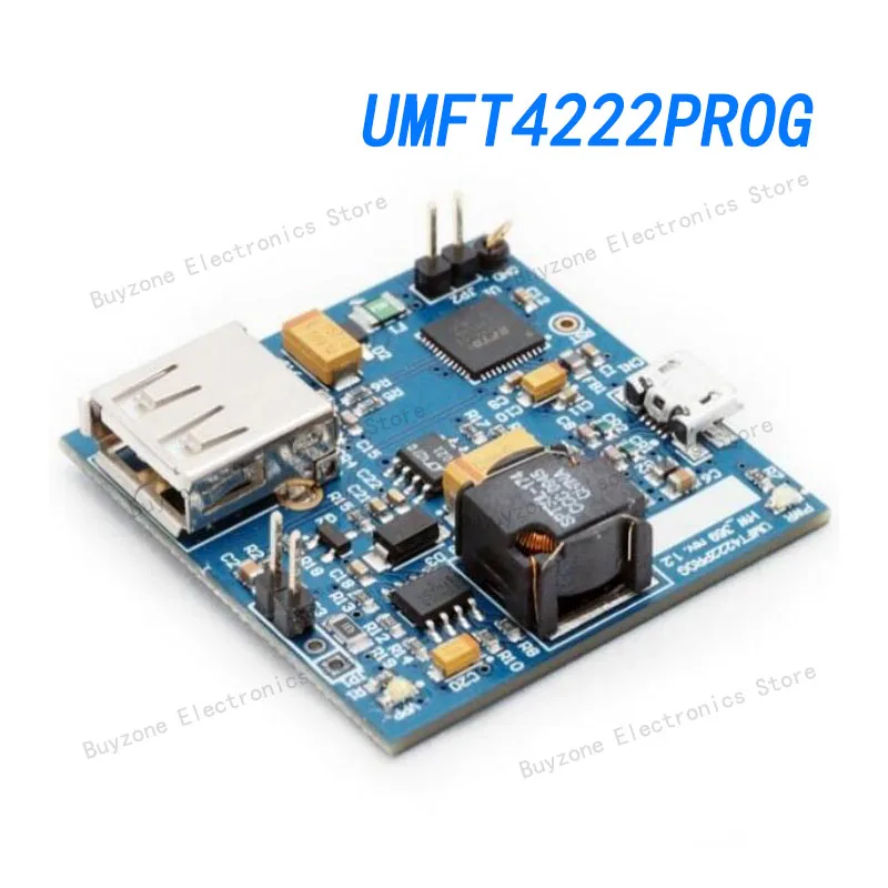 Программный модуль UMFT4222PROG, OTP-память FT4222H, непосредственно устанавливается на печатную плату UMFT4222EV, USB 2,0 на полной скорости Программный модуль UMFT4222PROG, OTP-память FT4222H, непосредственно устанавливается на печатную плату UMFT4222EV, USB 2,0 на полной скорости