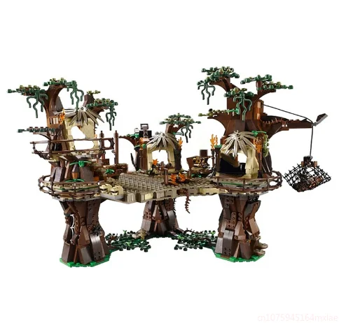 

Compatible 10236 Ewok Village Creative Bricks Toys for Children Space Building Blocks Birthday Christmas Gifts Kids Adults