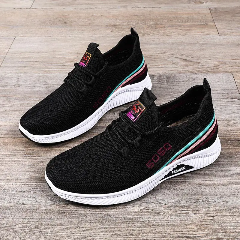 

Sports Women Sneakers Top Quality Trekking Sneakers Runners Red Casual Sport Shoes Summer Footwear Tenis Running Athletic
