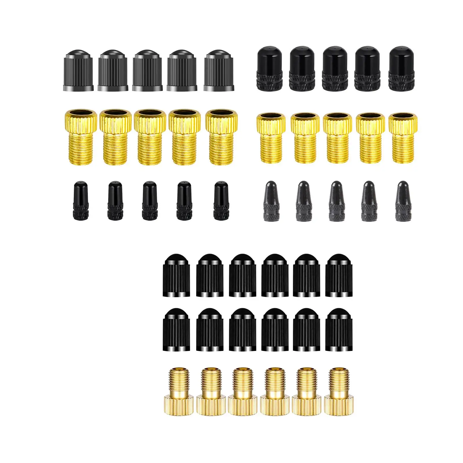 

Copper Bike Valve Adapter Converter, Presta to Valve Adapter, Tire Tube Pump