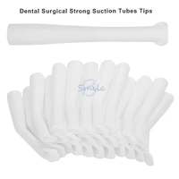 high quality 10pcsbag 11mm diameter dental strong suction tubes tips parts dentist accessory dental lab equipment supply tool