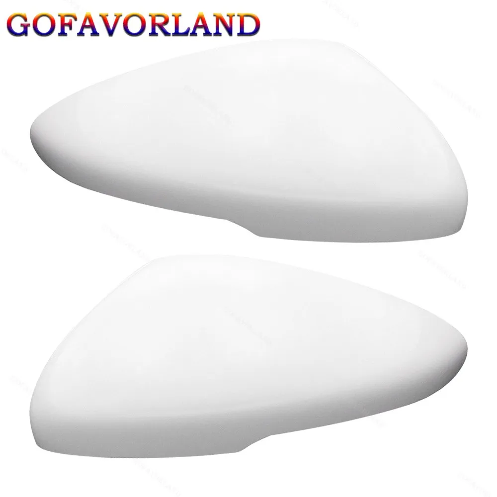 

Пара передних левых и правых зеркал 76251-TVA-A31 76201-TVA-A31, Неокрашенная Пластиковая крышка для Honda Accord 2018 2019 2020