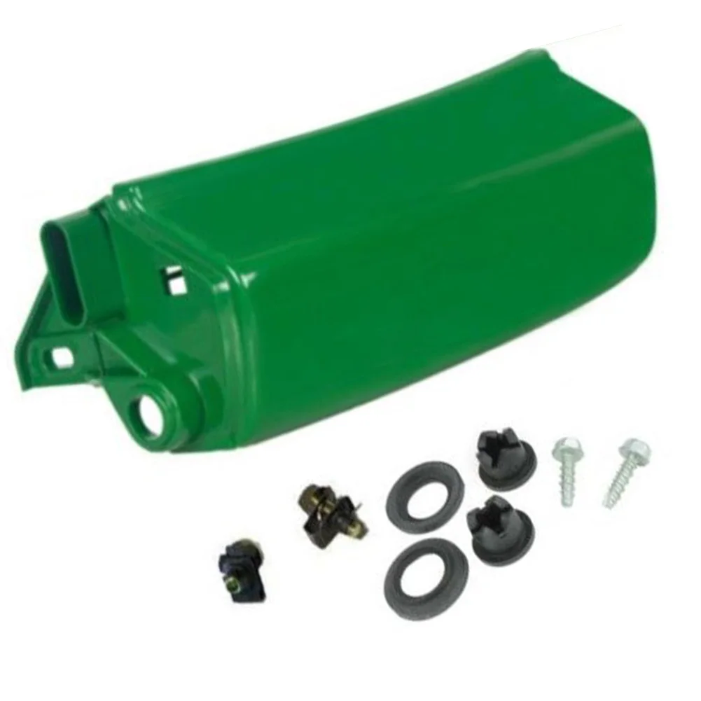 

Improve the Look of Your Tractor with a Green Front Bumper and Upper Hood Kit Compatible with LT133 LT155 LT166 and More!