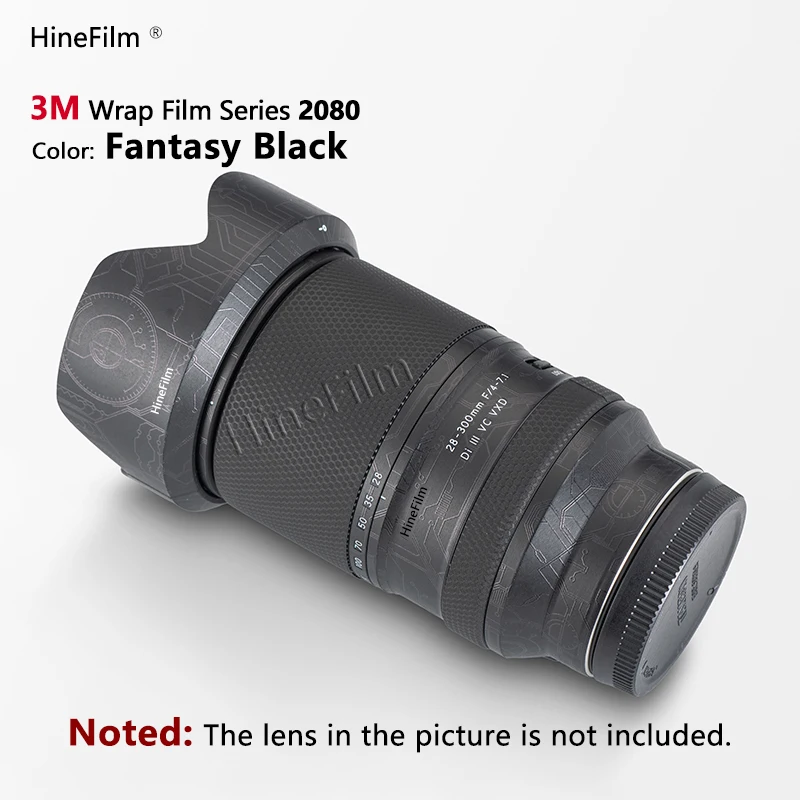 Фото Защитная пленка Hinefilm для Tamron 28-300 E наклейка на рассеиватель 28300, защитная пленка для объектива Tamron 28-300 мм F/4-7,1, Защитная пленка для объектива 28 300 №2
