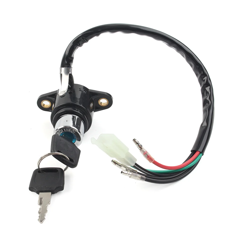 

Motorbike Ignition Switch Lock Key 3 pin 6 wire For Honda CA125 1995-1999 CMX250 Rebel 1985-2015