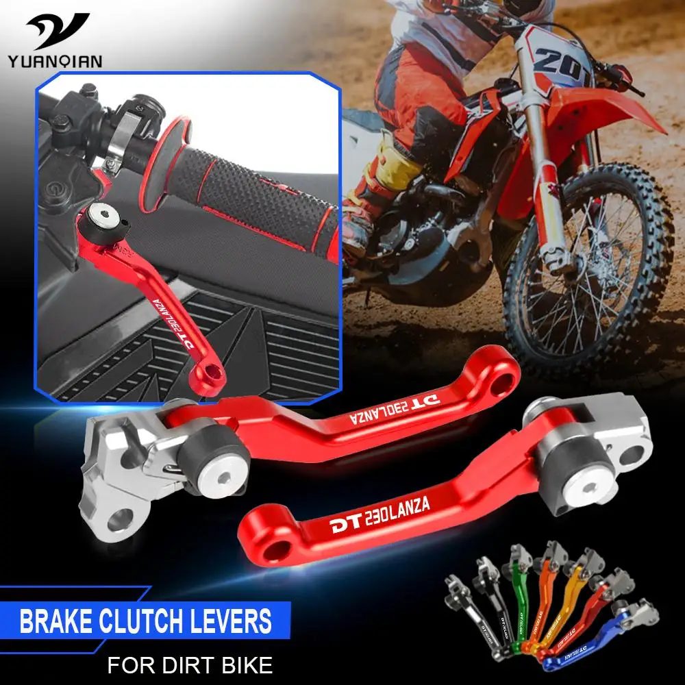 

DT230 LANZA 2010 2009 2008 2007 2006 2005 Motocross Pivot Dirt Bike Brake Clutch Handle Levers For YAMAHA DT230LANZA 1997-2011