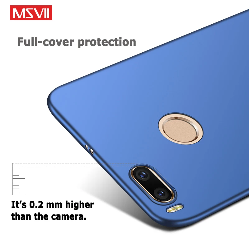 Чехол Msvii для Xiaomi Mi A1 Для mia1 чехол xiaomi mi 5x жесткая задняя крышка из поликарбоната