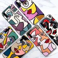 picasso art pattern phone case for huawei honor mate 10 20 30 40 i 9 8 pro x lite p smart 2019 y5 2018 nova 5t