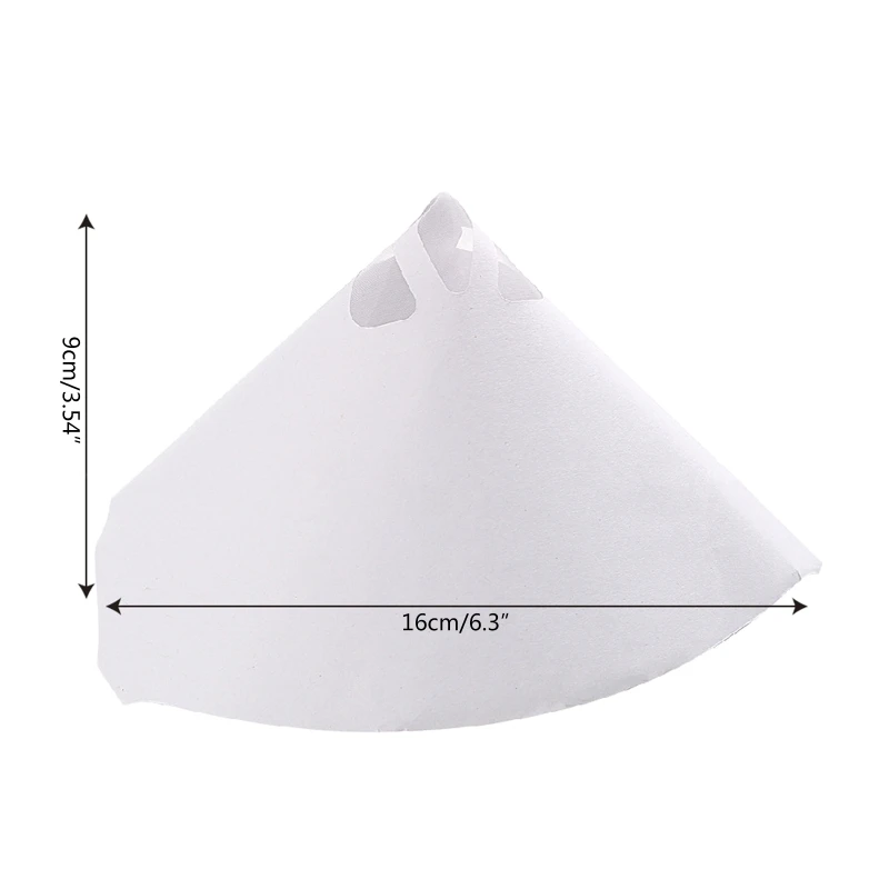 

50/100 Pieces/Set Cone Paint Strainers Nylon Mesh Filter Cone Strainer Funnel for Automotive Spray Guns DIY Arts Crafts