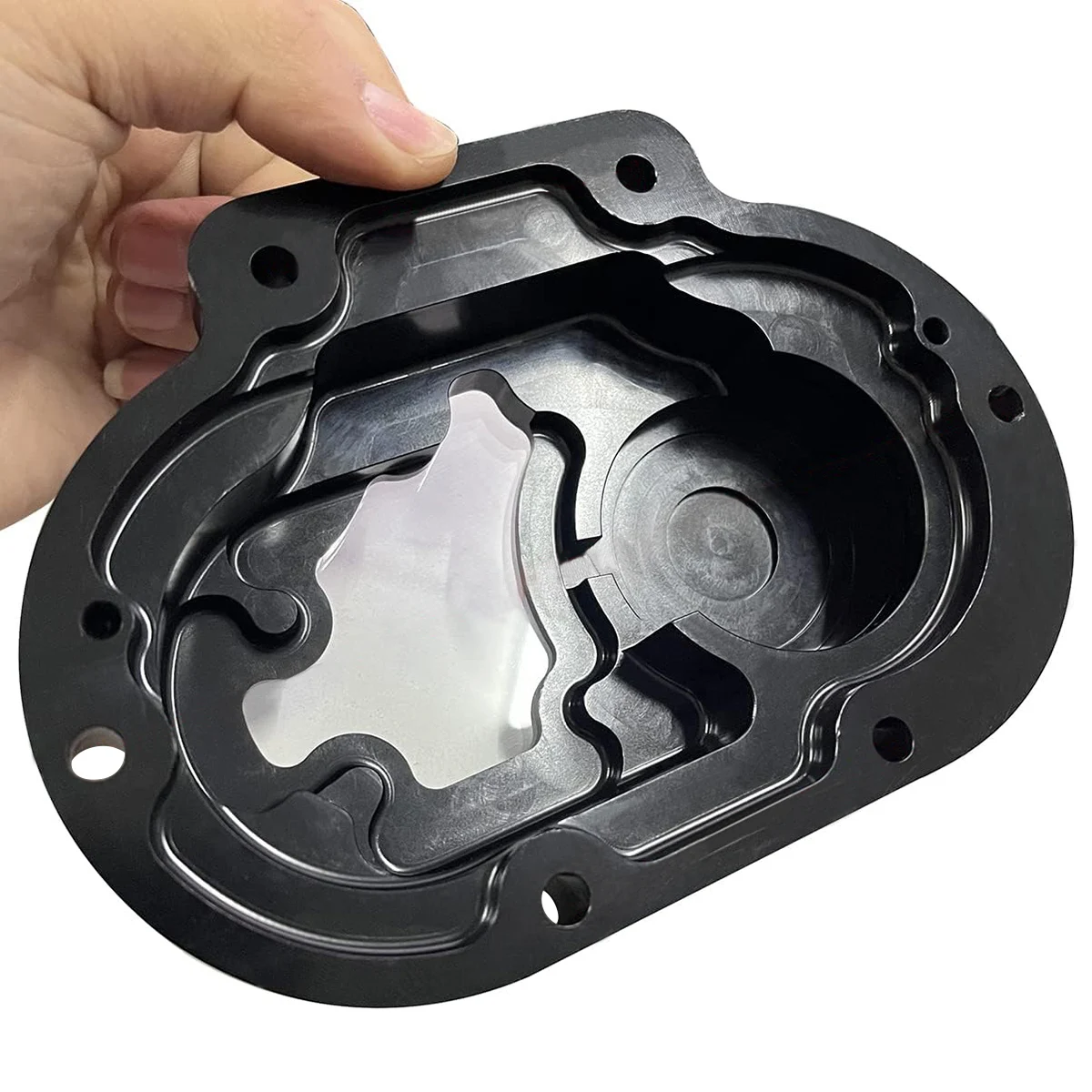 CNC Clarity Transmission Side Cover For Harley Touring street glide FLHX Road King FLHR Softail 07-13 (art.: 3920cba484d4d) - 3920cba484d4d