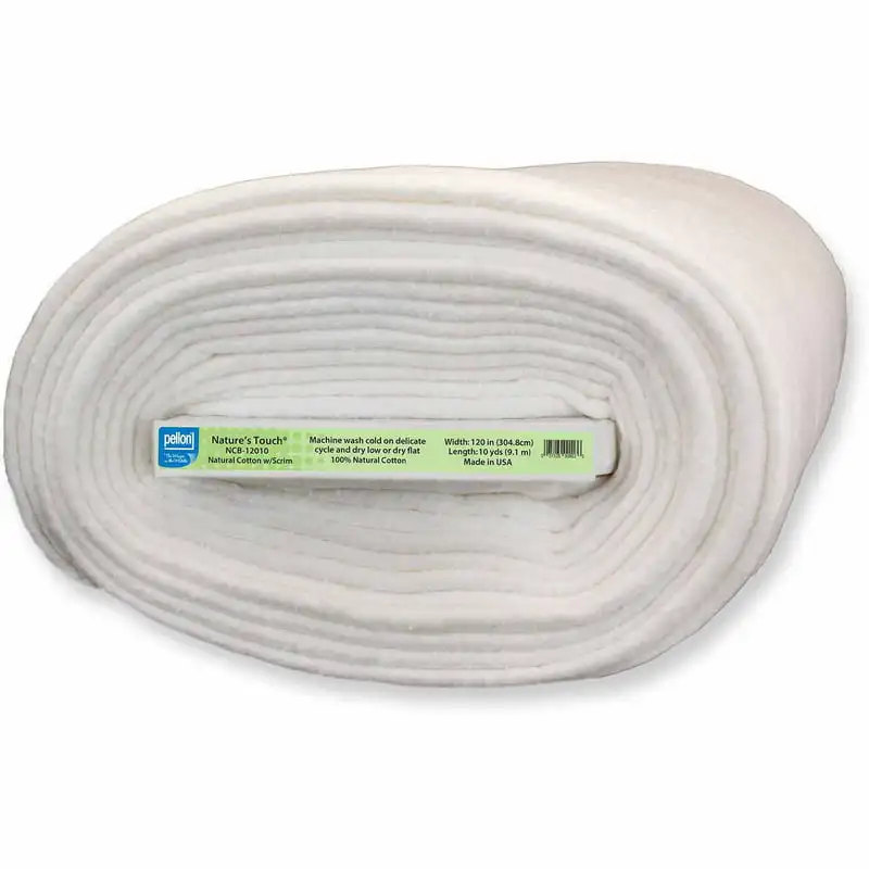 

Cotton Quilting Batting off-White 120" x 10 Yards by the Bolt