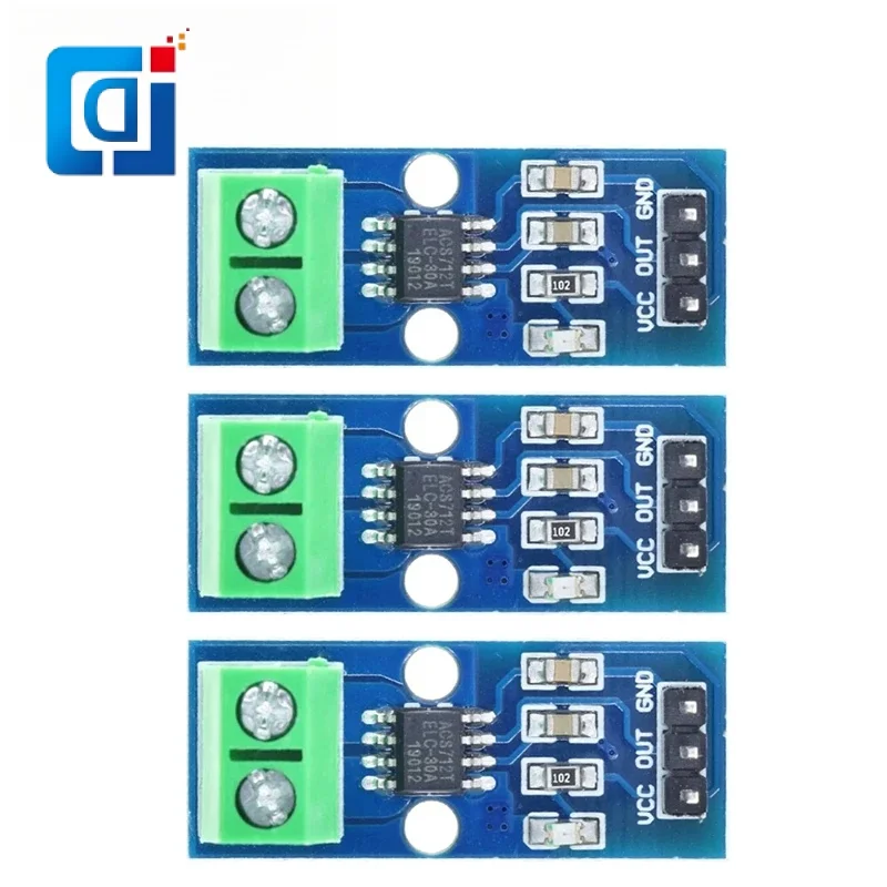 Модуль датчика тока зала ACS712 для Arduino 5A 20A 30A