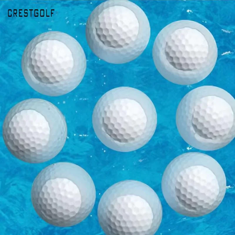 5 шт./упак. плавающие мячи для гольфа водные Pelotas Balle De Golf тренировочные 2 слоя