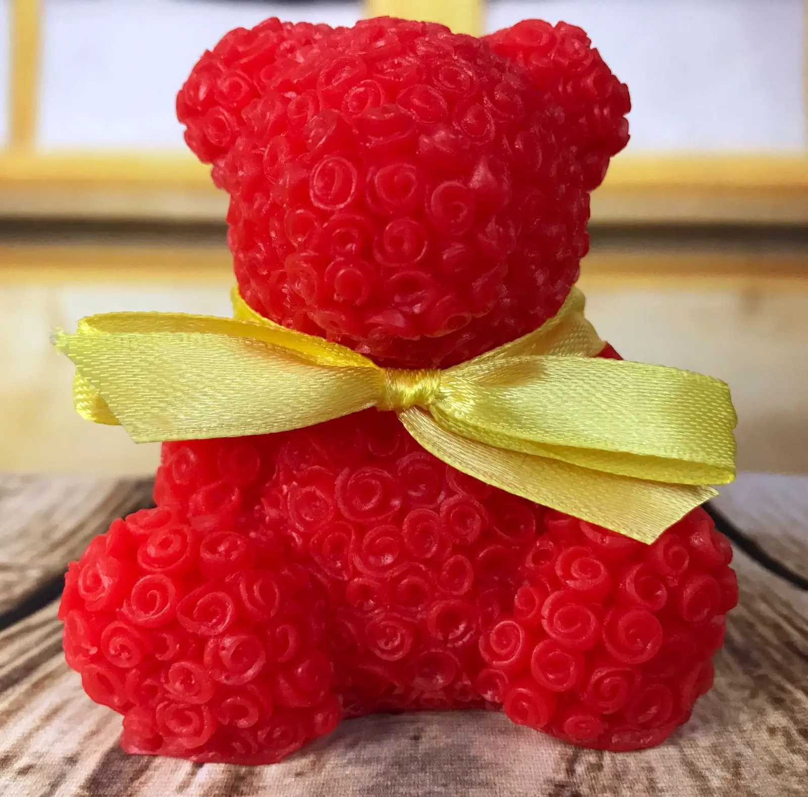 Мыло ручной работы &quotМишка из роз&quot |