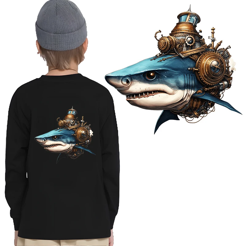 Комбинированные нашивки в стиле ретро с паровыми животными и миром для